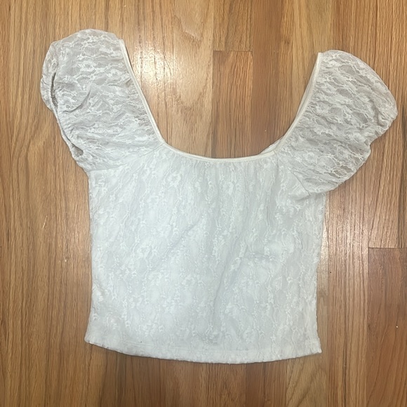 Bp. laced crop top blouse - Picture 2 of 3